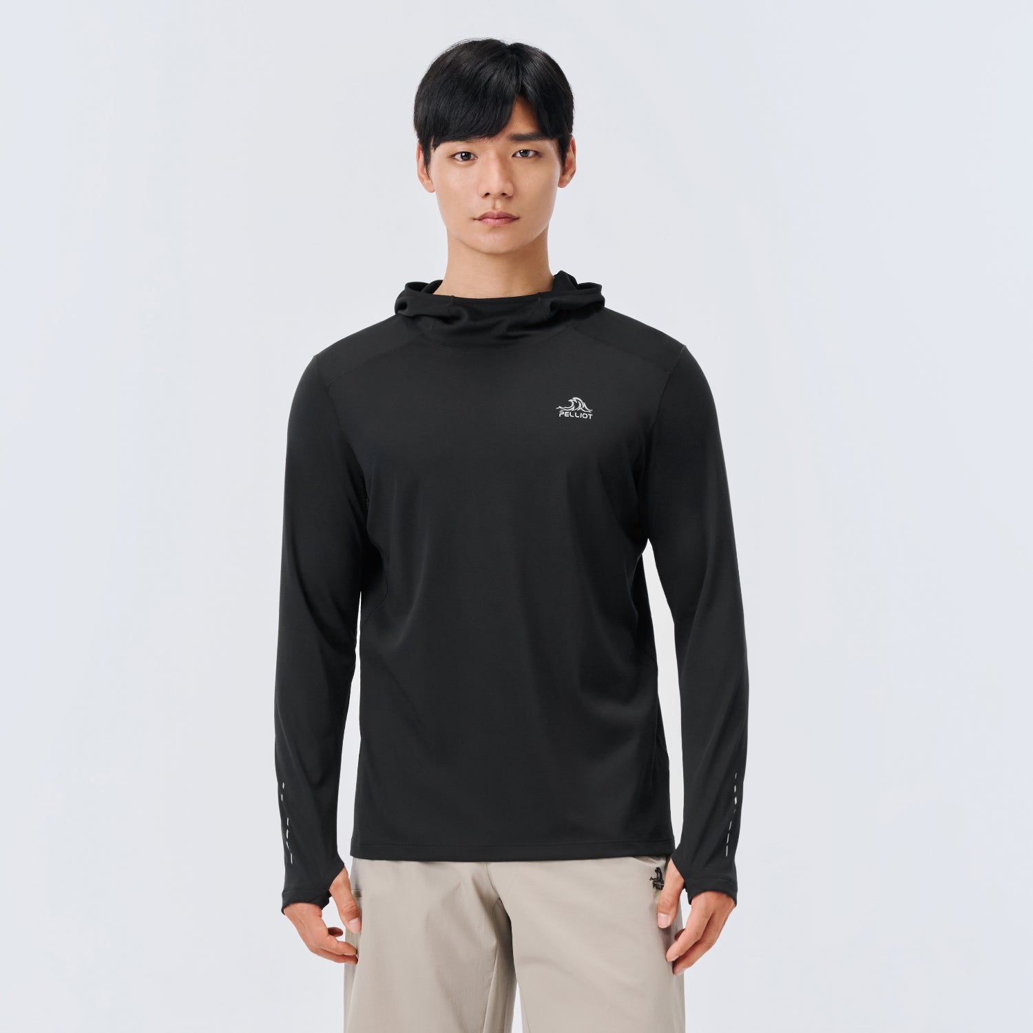 PELLIOT(ペリオ)メンズ速乾長袖Tシャツ  トレーニングウェア  抗菌・吸汗