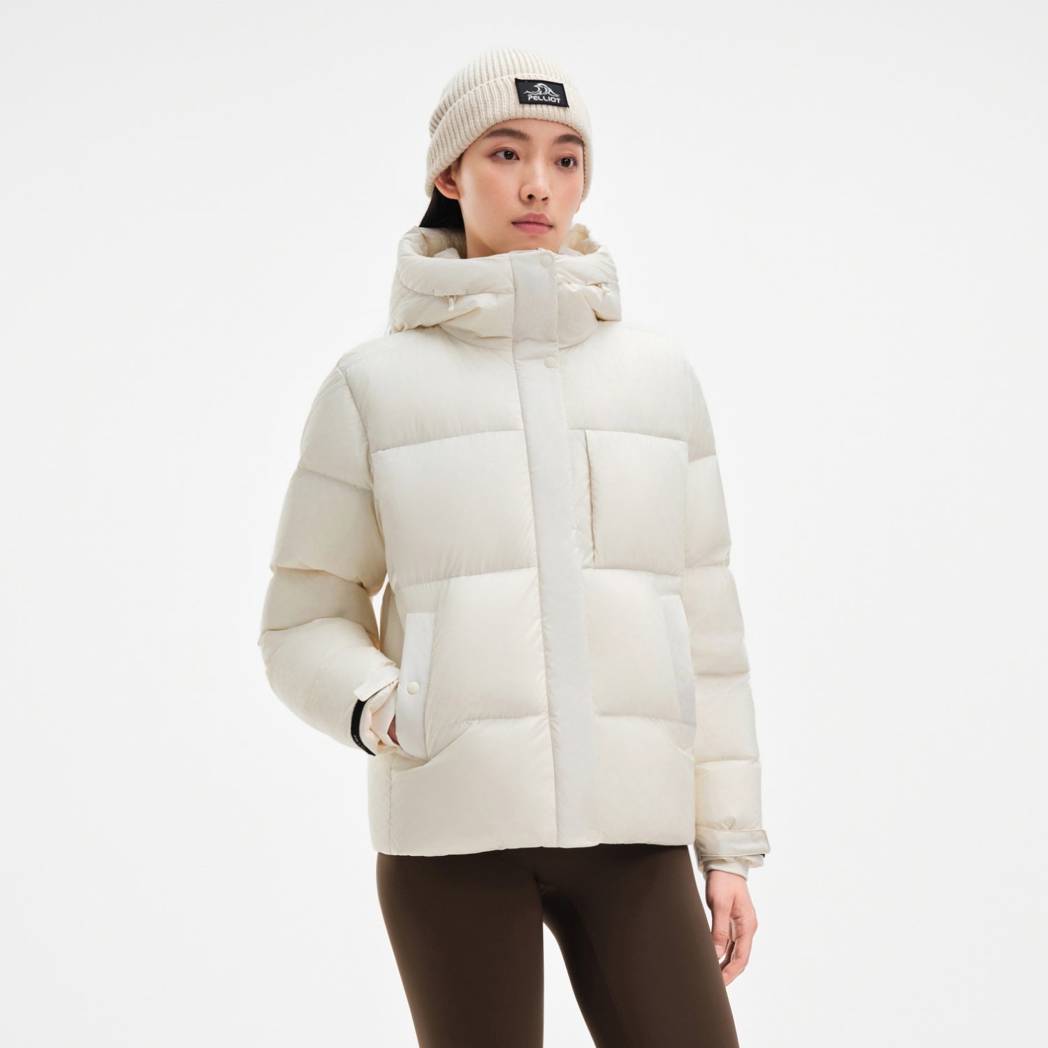 PELLIOT(ペリオ)レディース   ダウンジャケット 防風保温 登山ジャケット