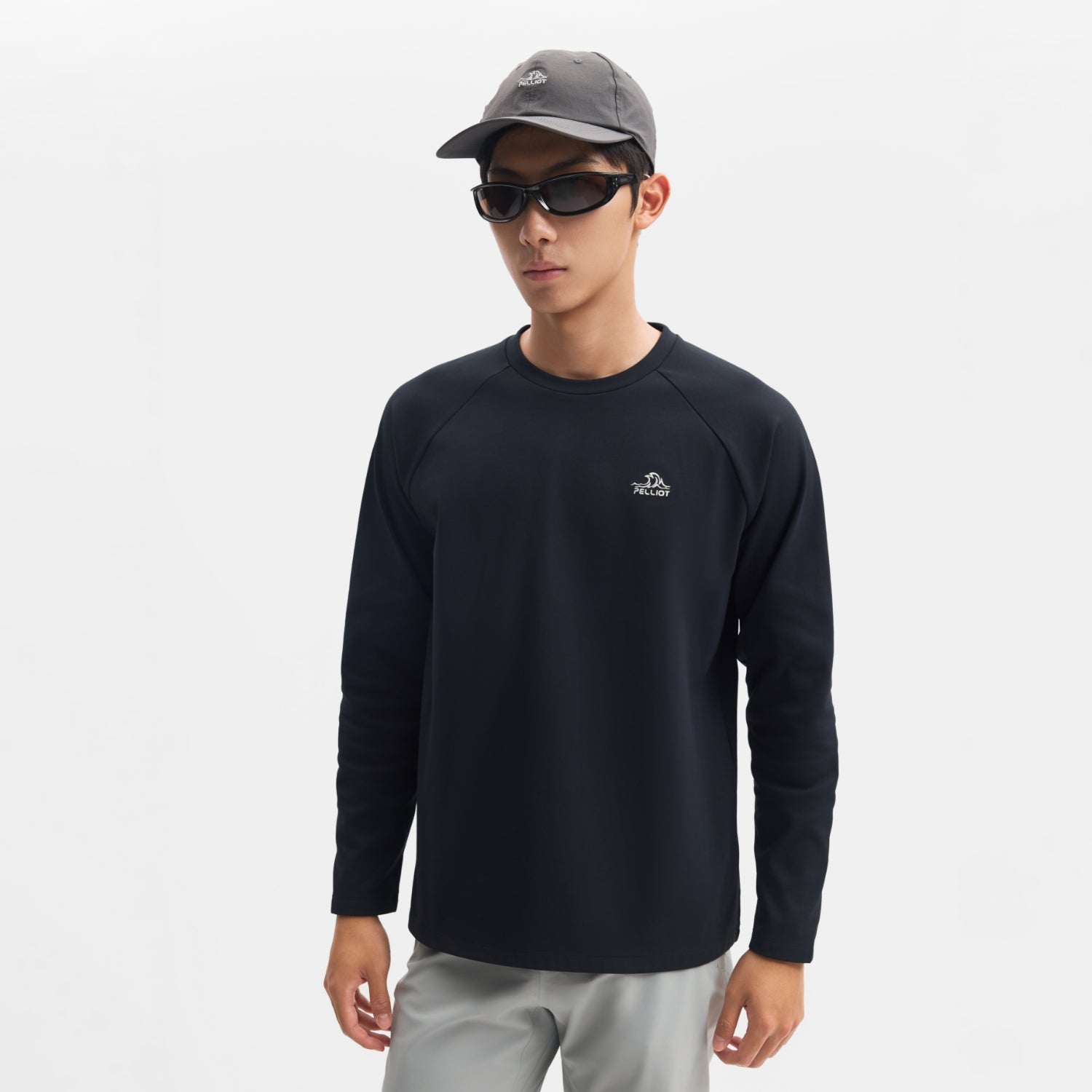 PELLIOT(ペリオ)長袖ラグランTシャツ ユニセックス