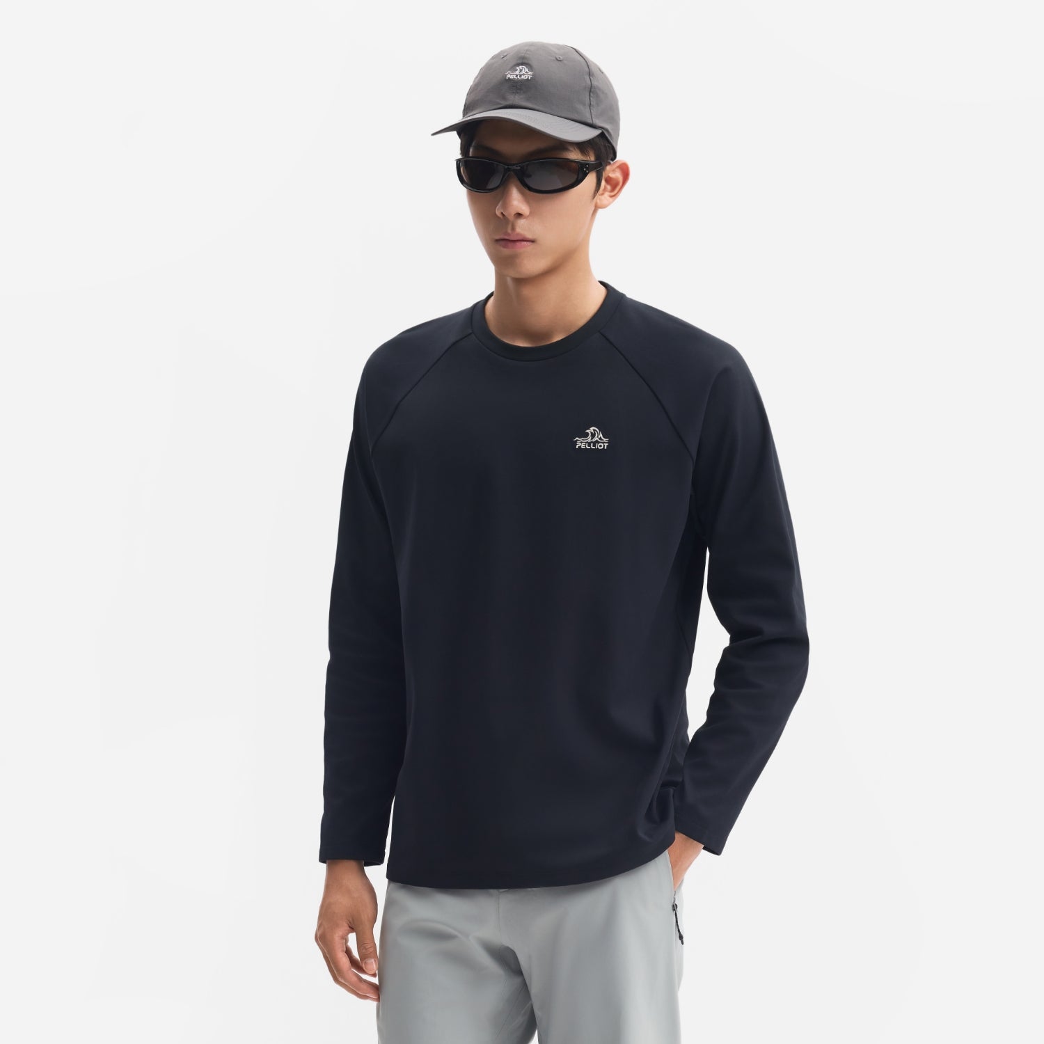 PELLIOT(ペリオ)長袖ラグランTシャツ ユニセックス
