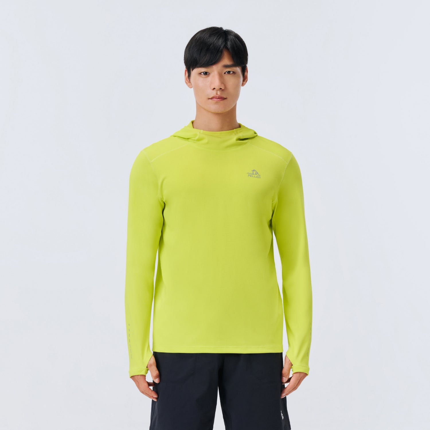 PELLIOT(ペリオ)メンズ速乾長袖Tシャツ  トレーニングウェア  抗菌・吸汗