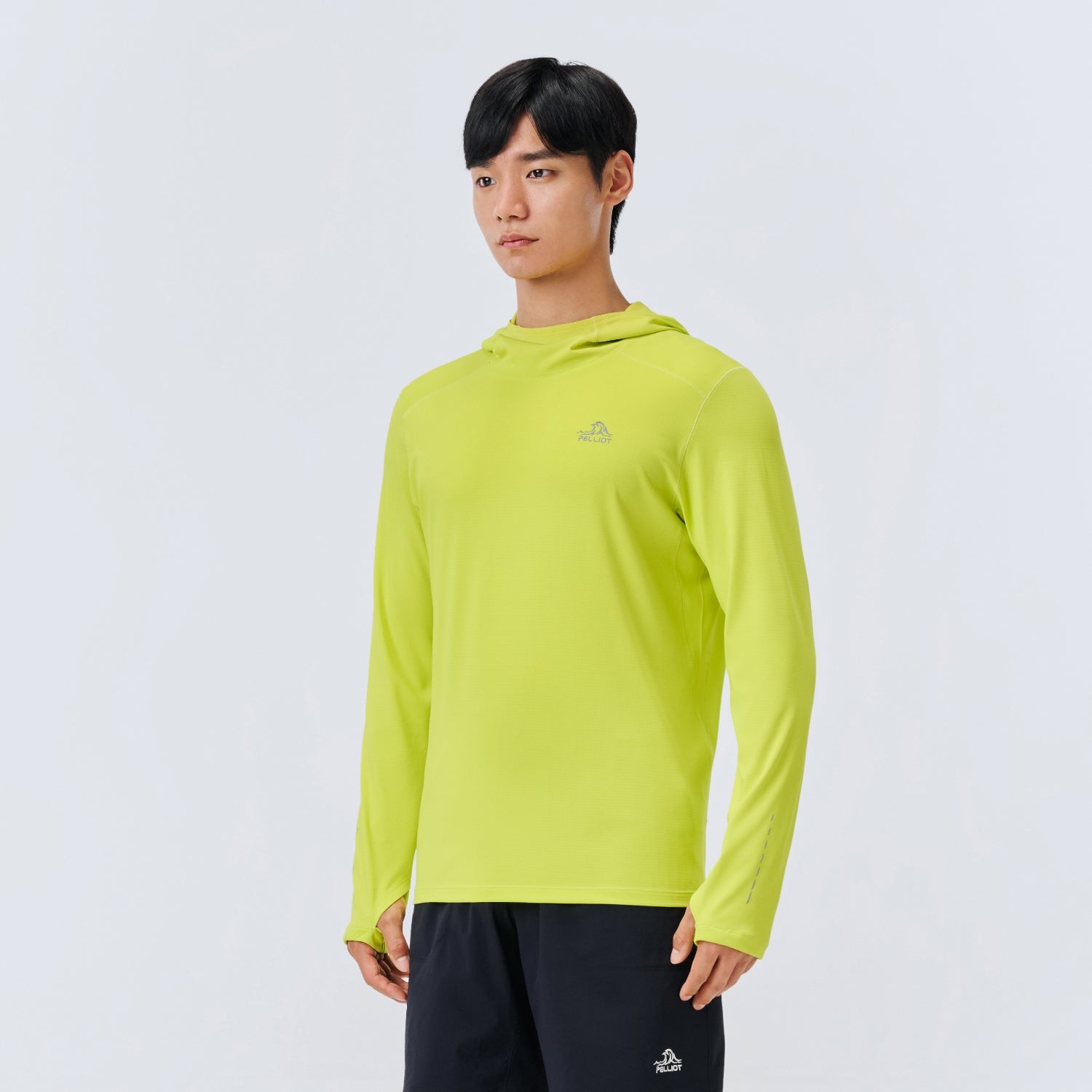 PELLIOT(ペリオ)メンズ速乾長袖Tシャツ  トレーニングウェア  抗菌・吸汗
