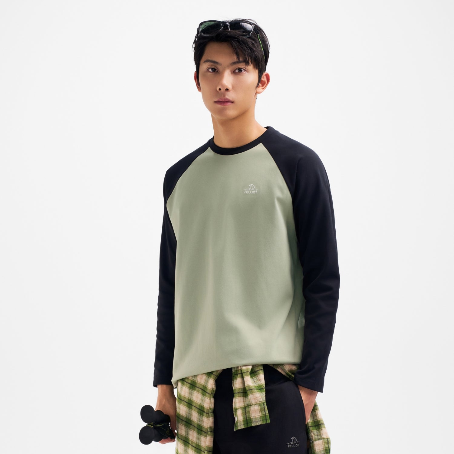PELLIOT(ペリオ)長袖ラグランTシャツ ユニセックス