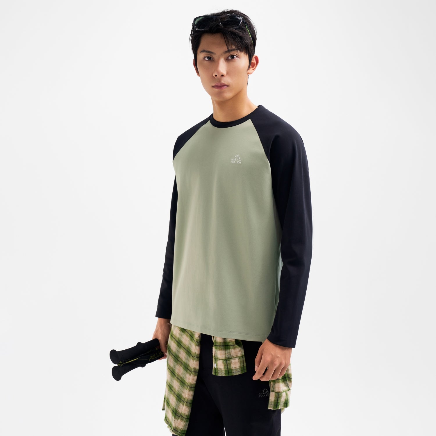 PELLIOT(ペリオ)長袖ラグランTシャツ ユニセックス