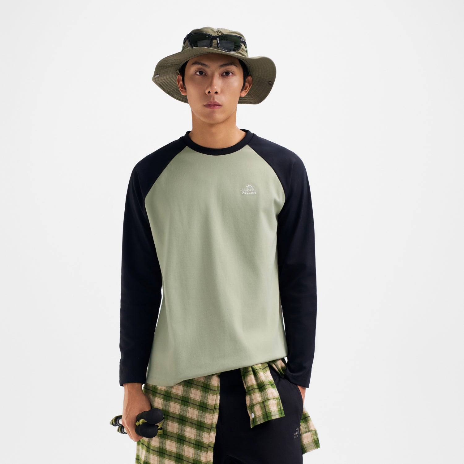 PELLIOT(ペリオ)長袖ラグランTシャツ ユニセックス
