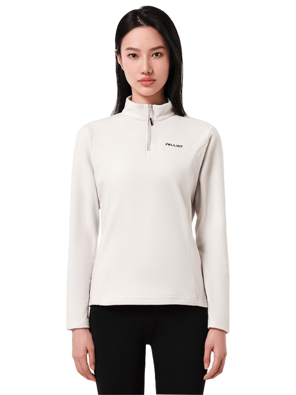 PELLIOT レディースフリース インナー ジャケット ハーフジップスウェットシャツ - Pelliot Japan