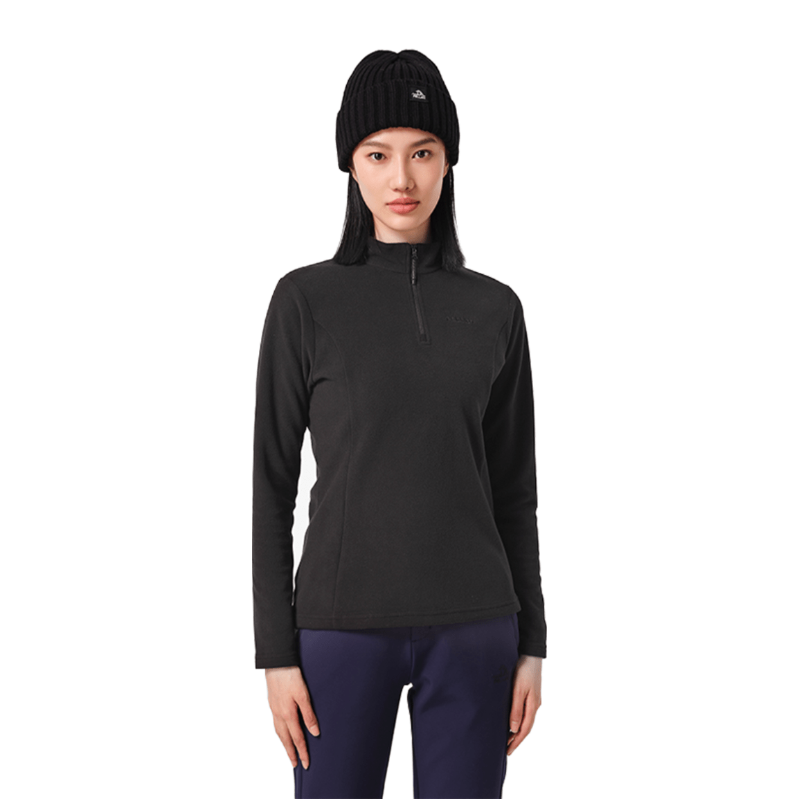 PELLIOT レディースフリース インナー ジャケット ハーフジップスウェットシャツ - Pelliot Japan