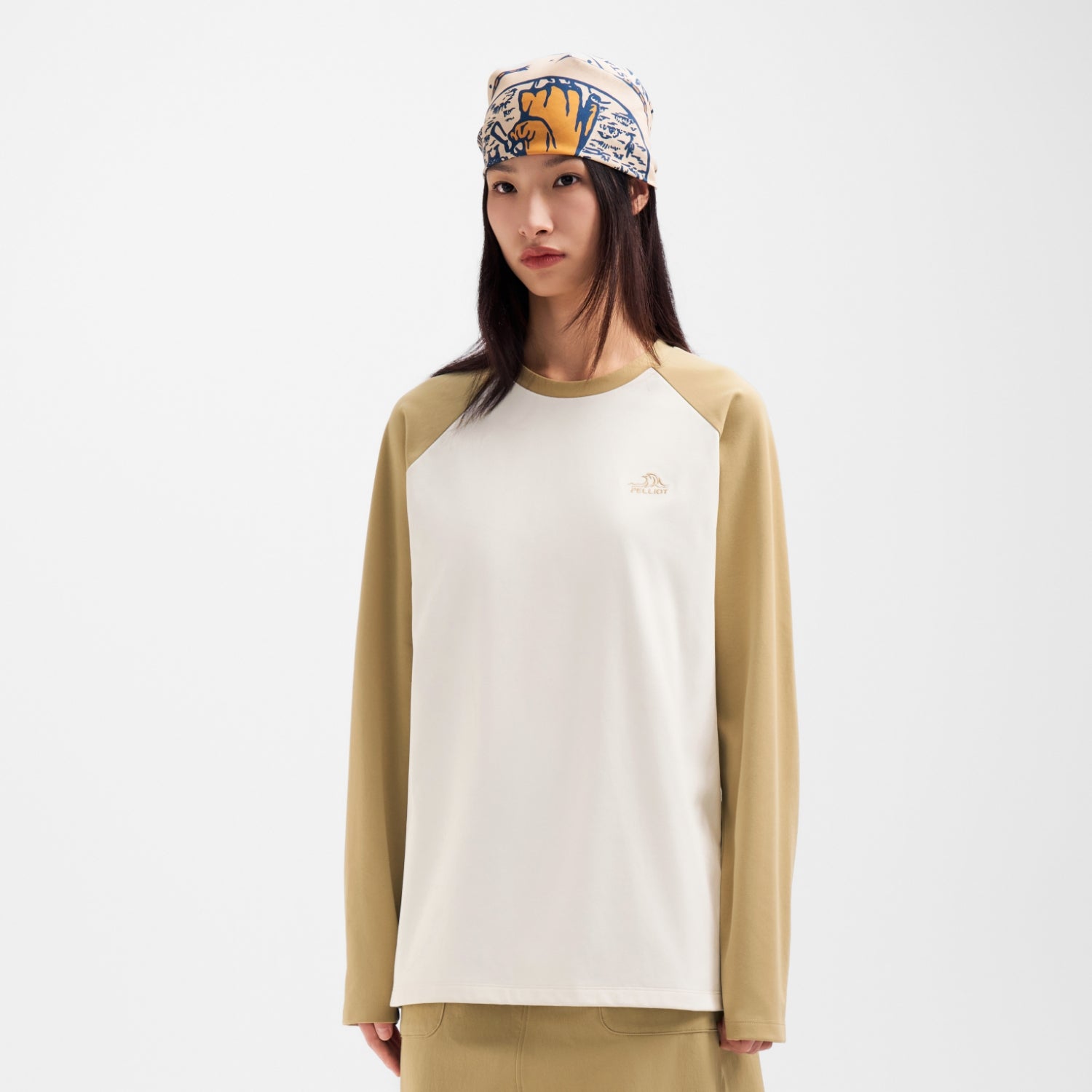 PELLIOT(ペリオ)長袖ラグランTシャツ ユニセックス